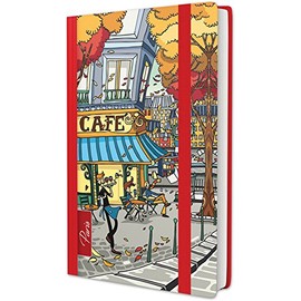 'Paris Cafe RNK 46707 Notebook City Collection,