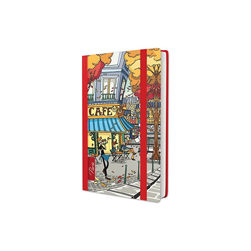 'Paris Cafe RNK 46707 Notebook City Collection,