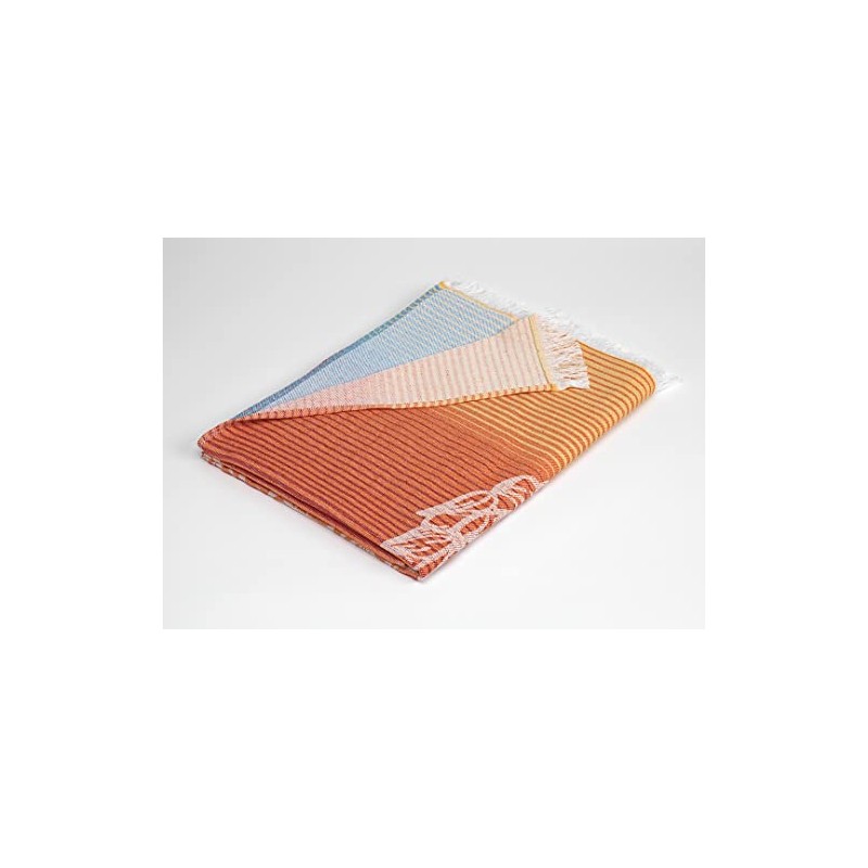 GAMUSI Pareo/Fouta Caribe Special for Beach 100% cotton (100x170 cm)