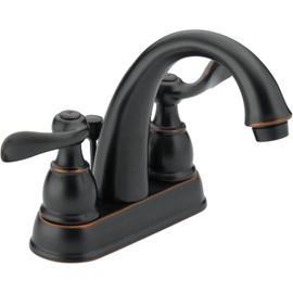 Delta Faucet 25996LF-OB-ECO Lavatory Faucet 2H Orb with Popup