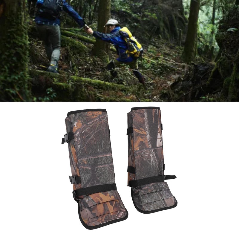 1 Pair Snake Gaiters Polyester Fiber Breathable Lightweight Snake Proof