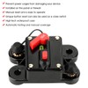 Car Audio Automatic Manual Reset Fuse Holder Circuit Breaker 12V