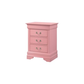 Maykoosh Rustic Romance Nightstand with Dovetailed Drawers and Traditional Design, Ideal for Storing Bedside Essentials with Lasting Durability