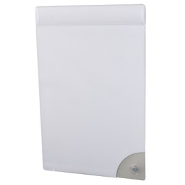 Magna-C® Magnetic Transparent Wallet, with Magnetic Closure, Ideal for Documents and Maintenance Lists, DIN A4, 340 x 225 mm