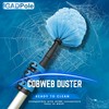 23ft IGADPole Washing Kit: Water-fed Brush, Cobweb Duster and 10”