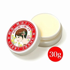 Manshodo Horse Oil Cream, 1.1 oz (30 g), Lavender, Hand Cream, Sensitive Skincare, Aso Essential Oils, Efficacy, Additive-free, Made in Japan, Moisturizing, Rough Hands
