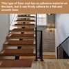 VONDERZ Stair Landing Mat 24 * 36 Inch, Peel and