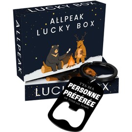 Allpeak Gifts for Men Partner Gifts - Keyring Couple Gifts, FR