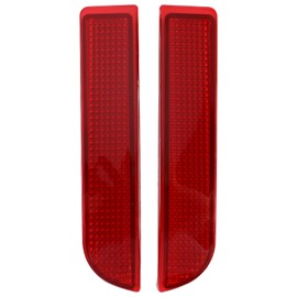 MOTOALL 2Pcs Rear Bumper Reflector Lights Replacement for Toyota RAV4 2006-2012 Replaces 81920-0R020, 81910-0R020 Left and Right