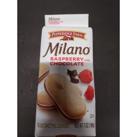 Pepperidge Farm Lot Of 3- Pepperidge Farm Milano Cookies Raspberry Chocolate, 7 oz. Bags