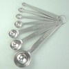 18-8 Stainless Steel Extra Thick Measuring Spoons, Set of 7