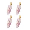 4 PCS Seamless Hair Clips, No Crease Hair Bang Clip