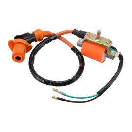 GOOFIT 135 Degree Ignition Coil for 50cc 70cc 90cc 110cc 125cc Horizontal Engine ATV Dirt Bike Go Kart