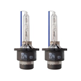 07119904789 - 2 bombillas de repuesto de xenón HID para faros delanteros de luz baja/alta, color azul