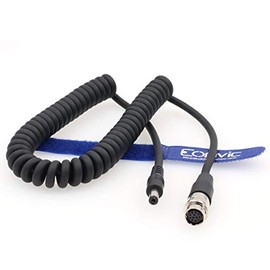 Eonvic Cable B4 Hirose Power Cable for Fujinon, Nikon, Canon, Angenieux, 12 Pin to DC 12 V