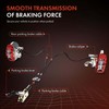 Frankberg Cable Parking Brake Handbrake Ropes Rear Left Compatible with