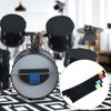 4Pcs Cymbal Silencer Hi Hat Mute Dampener Pad Percussion Instrument