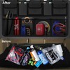 Car Trunk Organizer, Backseat Hanging Organizer with 9 Large Storage