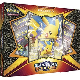 Pokémon Card Collection Pikachu-V - Shiny Fate - German