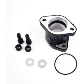 DELUXEMOTO Carburetor Intake Manifold Boot for Yamaha Big Bear Warrior YFM 350 1987-2004 /w accessories