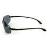 Aloha Eyewear "Oahu Sun Deluxe Wrap-Around Rimless Bifocal Sunglasses (Black
