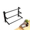 3 Tiers Bath Towel Bar Wall Mounted Bathroom Towel Hanger