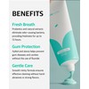 LiveOrals PureBreath Toothpaste 80g – Fluoride-Free, Odor Neutralizing, Enamel Strengthening,