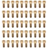 50Pcs Cap Hex Socket Screw Copper Fastener Hardware Tools Industrial