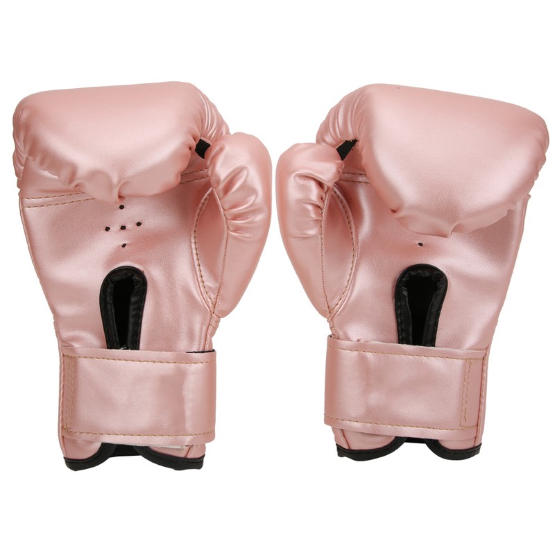Breathable PU Leather Boxing Gloves Kid Sanda Sparring Sandbag Mitts