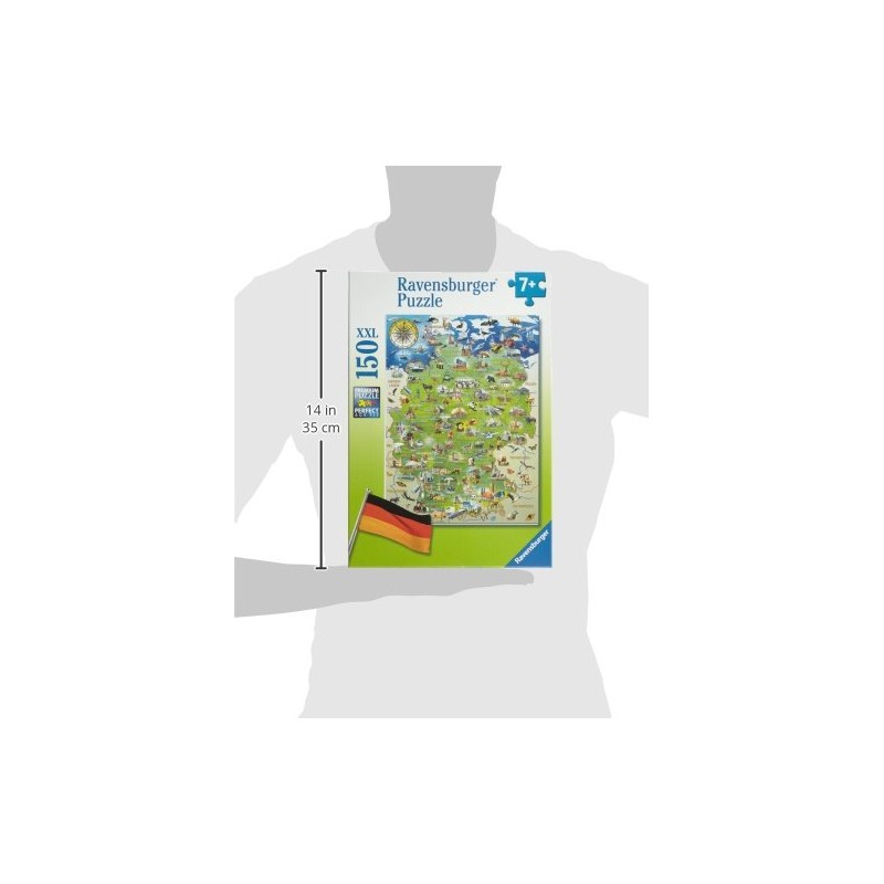 Ravensburger Puzzle 10049 My Map of Germany