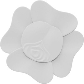 Ekena Millwork ROSC045X045CLNUF W x 4 1/2" H x 5/8" D Standard Large Colonia Flower Rosette, White