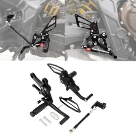 CHANGCHENG Adjustable Foot Pegs Brake Shift Pedal for Ninja 400