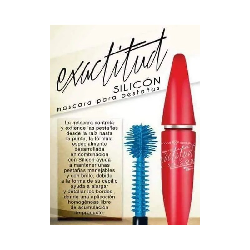 Rimel Exactitud Diamond Beauty Fibras Cepillo Silicon