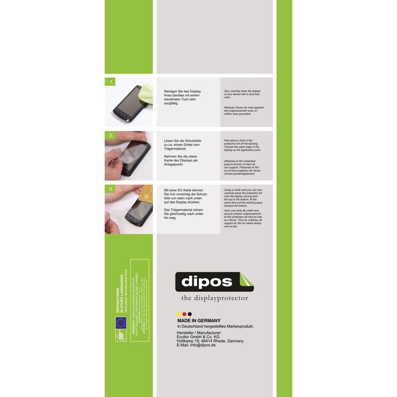 dipos I 2x Matte Screen Protectors for Sebbe S22 10.1