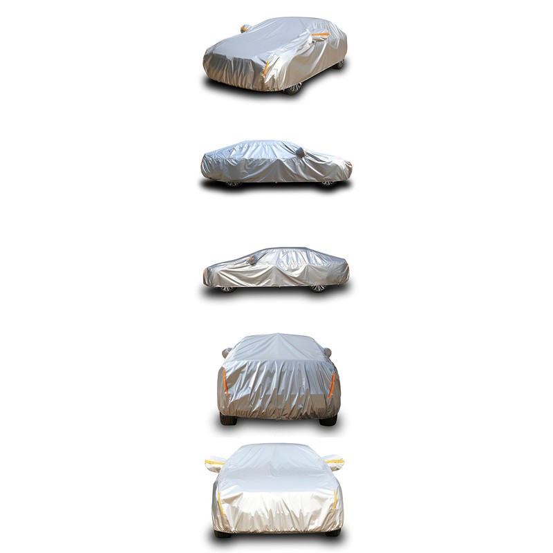 Tecoom Heavy Duty Multiple Layers Car Cover All Weather Waterproof