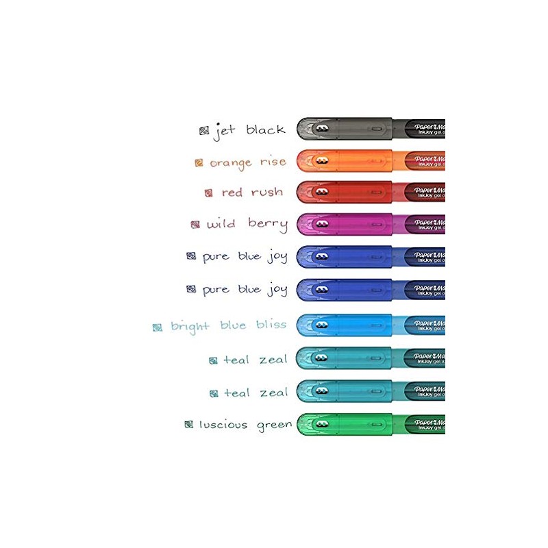 Newell Brands InkJoy Capped Gel Ink Pens, 0.7mm Medium Nib,