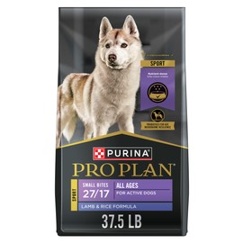Purina Pro Plan High Protein Dog Food, Small Bites, SPORT 27/17 Lamb and Rice Formula - 37.5 lb. Bag