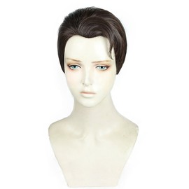 Heat-resistant kosupureuxiggu Castle In The ND Conner Detroit: Become Human Detroit bikamu Human kosutyumu Party Disguise wig wig + bonus 2 Piece