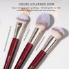 BEILI Vegan Makeup Brushes 9pcs Brush Set Makeup, Makeup Brush