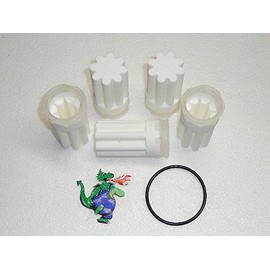 Siku Replacement Filter for Oil Filter 35µm White Pack of 5