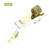 PATIKIL 4Pcs Pen Holder Clips, Metal Pen Clip Holder Adjustable