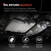 A-Premium Engine Oil Pan Sump with Drain Plug Compatible with