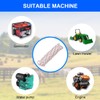LICQIC 10 Meters 50 mm Recoil Starter Rope Pull Cord,