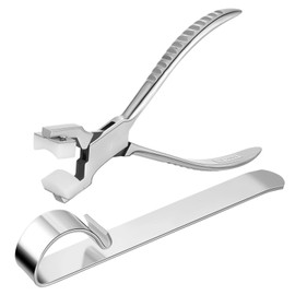 TEHAUX 1 Set Bracelet Bending Tool, DIY Bracelet Bender, Crafting Metalworking Pliers, Jewelry Making Supplies, Silver, Metal