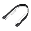 Iesooy Motherboard Front Panel Extension Cables, F Panel 9-Pin Male