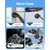 Leebein YMG-825 Replacement Brush Heads, 8pcs Extra Brush Accessories Kit