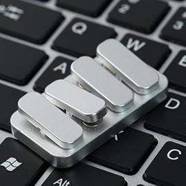 Push Pressure Relief Toys, Seesaw Push Toy, Button Toys, Stress Relief Toys For Children And Adults:_Silver