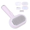 5 in 1 Pet Slicker Brush One Button Hair Removal