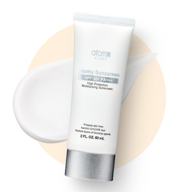 Atomy Sun Cream White (SPF50+) 60ml x 4 / 애터미