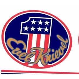 amf,evel knievel Evel Knievel Bicycle AMF BMX Bicycle Front Decal Only Huffy Reproduction